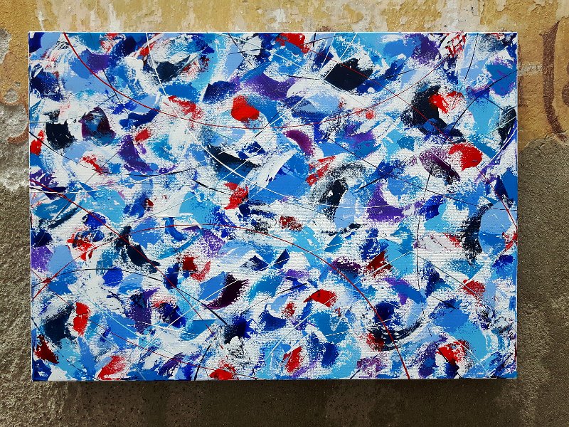 mare 3 2016, 50x70, Acryl auf LW, € 450